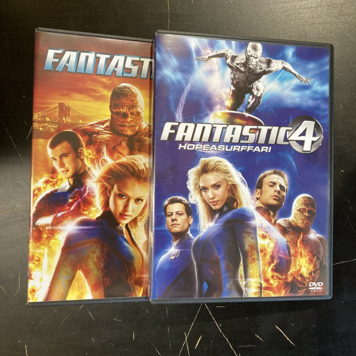 Fantastic 4 1-2 DVD (VG+/M-) -toiminta/sci-fi-
